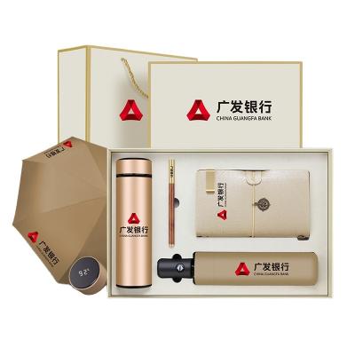 China Straight Mug Customized Promotional Gift Set 4 In 1 With Your Brand Logo for sale