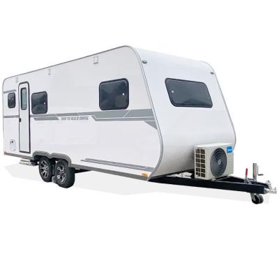 China 1-2 Axles Caravan Travel Trailer Caravan RV Travel Trailer 3.5m - 11m Inner Length for sale