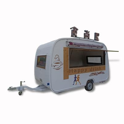 China Breakfast Dining Mobile Food Truck Fruit Vegetables Mobile Vending Trailer for sale