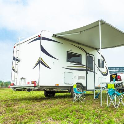 China 4 Stück Wohnmobil-Reiseanhänger-Klimaanlage mit Gas-Rauchmelder, Fiberglas-Zeltanhänger zu verkaufen