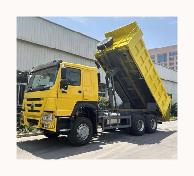 China High-Performance HOWO 6x4 371/375HP Used Tipper Trucks for Your Construction Needs zu verkaufen