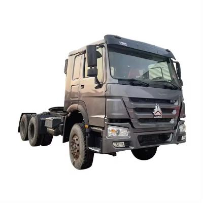 China Sinotruk 371 420 HP Used Tractor Howo Trucks 10 2-Wheel Automatic Manual Diesel Euro 3 FH 500 With 6x4 Drive zu verkaufen