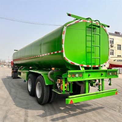 China New Or Used 3axle 42cbm 45cbm Oil Tanker Trailer Fuel Tank Semi Trailer zu verkaufen