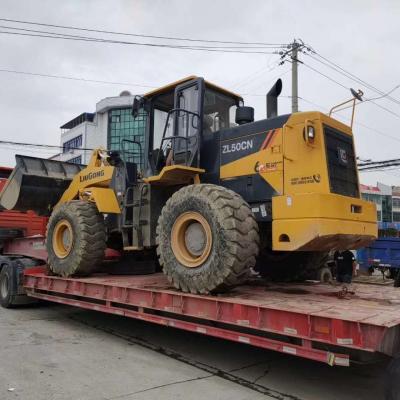 China 5.5M3 Used Wheel Loader 1 Ton 2 Ton 3 Ton 4 Ton 5 Ton  Wheel Bachoe Telescopic Wheel Loader en venta