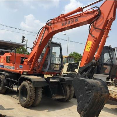 中国 Japan Second Hand Hitachi Excavators Ex100WD Wheel Excavator 販売のため