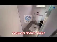 Frp Restroom Shower Trailer Mobile Toilet Trailer Wc Trailer 5M 6M 8M