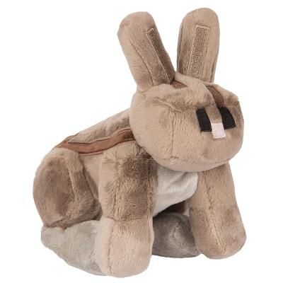 China High Quality Gray Rabbit Toys Stuffed Dolls 20CM Plush Mine Craft Plush Children's Toys for sale