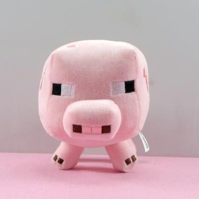 China High Quality Plush Mine Craft Plush Pig Toys 16CM Sound Dolls Kids Toys for sale