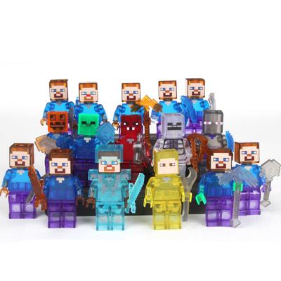 China Block Mini Figure Toys Building Blocks 81000 from Toy Mine Craft Crystal Steve for sale