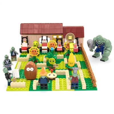 China Toys 595Pcs JX90070 from Toy Plants Vs Zombies The Maze Building Blocks Mini Building Figure for sale