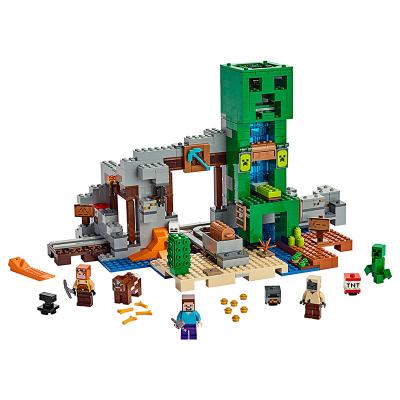 China High Quality Toy New 2021 Mine Craft Building Creeper DIY Mine Building Block Mini Figure Toys 851Pcs 81137 for sale