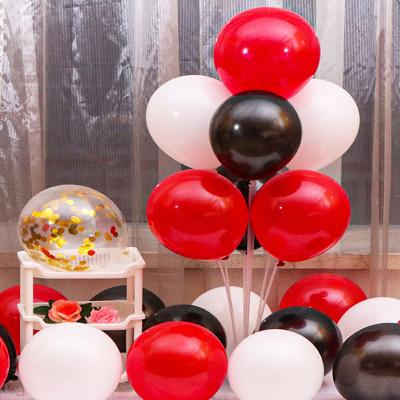 China 10 Inch Balloon Birthday Party Colorful Round Pure Matte Color Shaped Outdoor Decoration Matte Latex Balloon for sale