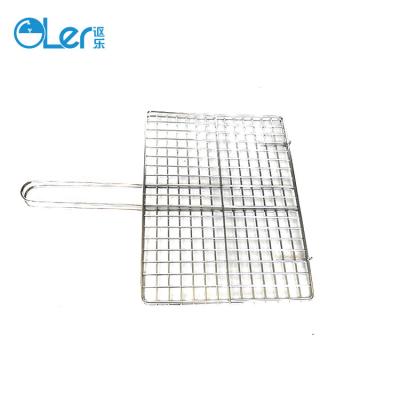 China Dustproof Outdoor 201 Stainless Steel BBQ Grill Rack With Handle for sale