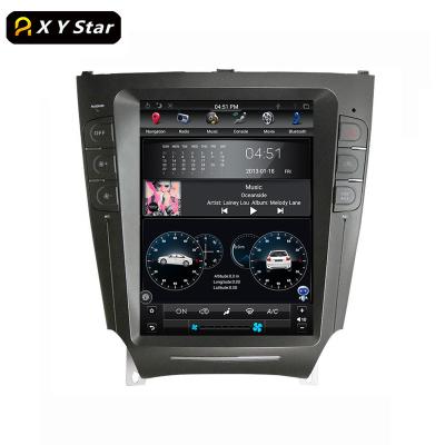 China 10.4 Inch Vertical Touch Screen Car DVD Player Visual Stereo Amplifier For Lexus IS250 IS300 IS350 2005-2012 for sale