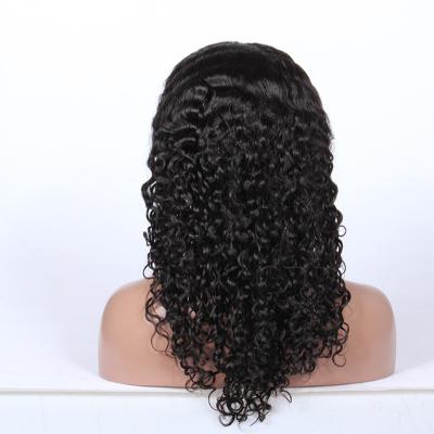 China 100% Virgin Premier Water Wave Full Lace Wig Brazilian Water Wave Hair for sale