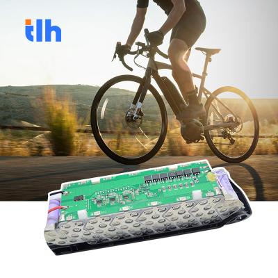 China Electric bicycle down tube hailong 18650 pack 36v 13ah Li ion electric bike battery for sale