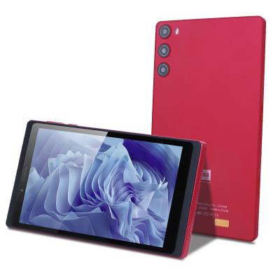 China C idea 7 inch Android 12 Tablet 6GB RAM 128GB ROM 6000mAh Battery with SIM for Students Learning CM525 Red for sale