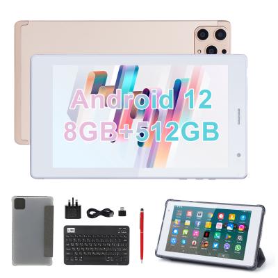 China C idea 7 pulgadas tabletas inteligentes Android 8 + 512GB Cuad Core WiFi Tablet HD pantalla táctil CM513 ((Oro) en venta