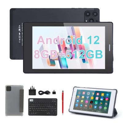 中国 Cアイディア 7インチ アンドロイド スマートタブレット 8+512GB クアッドコア WiFi タブレット HDタッチスクリーン CM513 ((黒) 販売のため