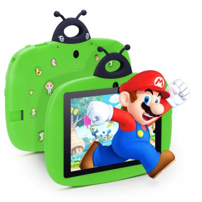 China C idea Dual Camera WiFi 7 pulgadas Tablet PC Android Niños Para Aprendizaje de Pequeños 128GB con Caso Niños App CM76 Verde en venta