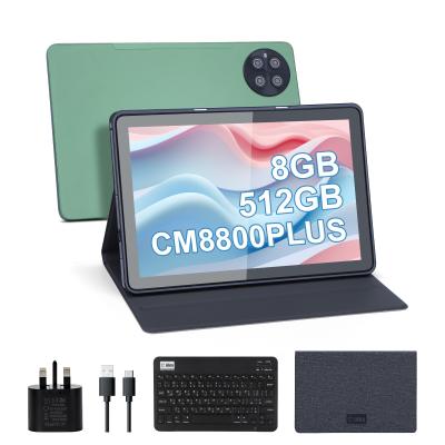 China C Idea 10.1 pulgadas 8 GB de RAM 512 GB de ROM WiFi Smart Tablet PC con soporte de SIM CM8800plus en venta