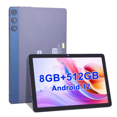 China C idea 10.1 Inch Android Tablet Dual Camera 8GB RAM 512GB ROM WIFI 5G Tablet with Keyboard Mouse SIM Support for School en venta