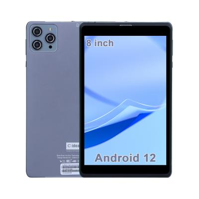 China C idea Android Tablet PC Dual Camera 8 Inch 1280x800 IPS HD Display Android 12 Tablets for Student CM818-Grey en venta