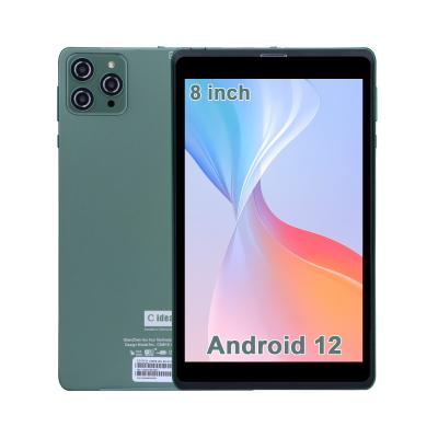 China C ideia 8 polegadas Android Tablet PC Com Android 12 OS Quad Core CPU 8GB RAM 512GB armazenamento IPS HD Display CM818-verde à venda