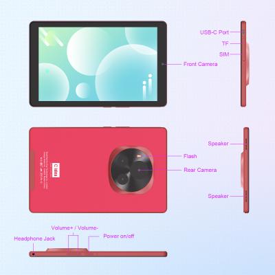 Cina C Idea 9 Inch Quad Core Tablet 800x1280 IPS Screen Tablet Android con penna CM935 Rosso in vendita