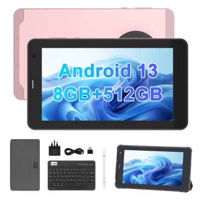 China C Idea Tabletas de 7 pulgadas con SIM Wifi Android Tablet PC para estudiantes CM518 Pro Rosa en venta