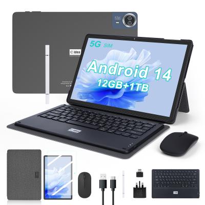 China C Idea 14 Inch Tablet O mais novo tablet Android para adultos CM14000 mais preto à venda