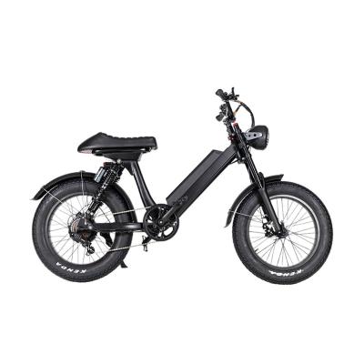 China 2022 Electric Bike 500W Fat Tire UK Eu Aluminum Alloy Electric Bike Running Powerful Electric Bike Double Battery for sale