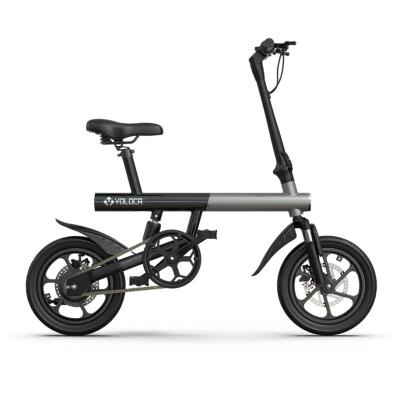 China 2022 China Yoloca C4 Aluminum Alloy Modern Motor Motorcycle Electric Bicycle 36V6A350W Electric Bicycle US $100 for sale