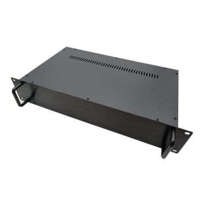 China Industrial Electric 19Inch 1U 2U 3U 4U Chassis Electrical Server Case Rackmount Custom Extruded Aluminum for sale