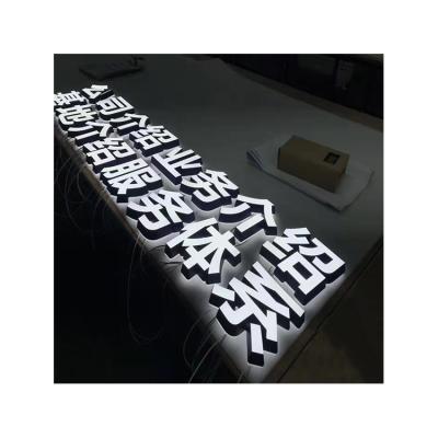 China Professional buildings manufacturer custom acrylic neon led sign light open facelit backlit sign for sale