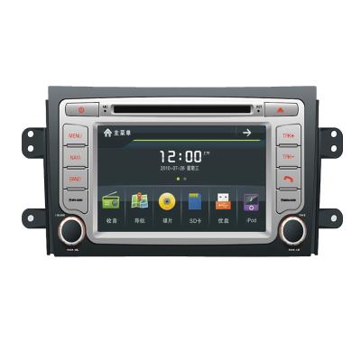 China Mirror Link Car DVD Navigation For Suzuki SX4 Blue Tooth Radio MP3 Player Reversing Visual GPS Integrated Machine for sale