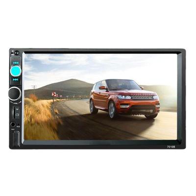 China 7 Inch Car Blue Tooth Mirror Link Show MP5 Player MP4 Player Blue Tooth HD Image 7010B Bi-Stack Car Radio Backwards for sale