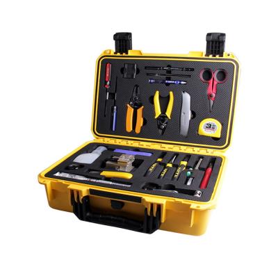 China Fiber Optic Splicing Tool NSK-053 FTTH Clean Fiber Network Cleaver Cutting Fusion Pliers Toolkit Set Kit for sale