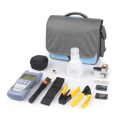 China Fiber Tools NSK-F01 Fibra Optica Set With Power Meter Fiber Optic FTTH Optic Tool Kit for sale