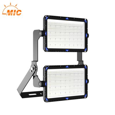 China Sports stadiums 160lm/w 7/15/30/40/60/90 degree LED sport flood light 1000w 1200w 1500watt modular led flood light for football stadium lighting for sale