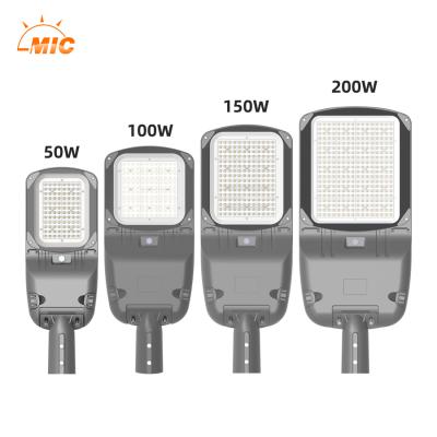 China Outdoor Waterproof Smd 50W 100W 150W 200W IP65 LED Street Light Road DLC ETL LED Street Light Outdoor Shoe Box Light Price for sale