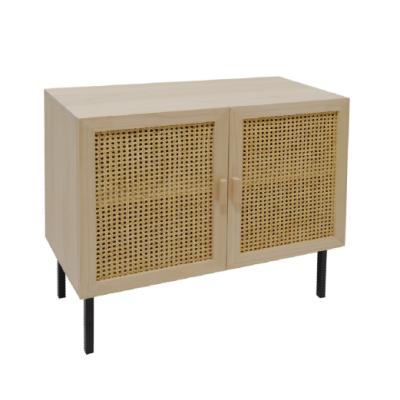 China Modern wooden storage cabinet with iron legs for sale