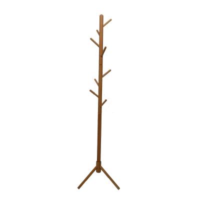 China Art Decor Solid Wood Tree Shaped Hanger with Varnish Color for Bedroom for sale