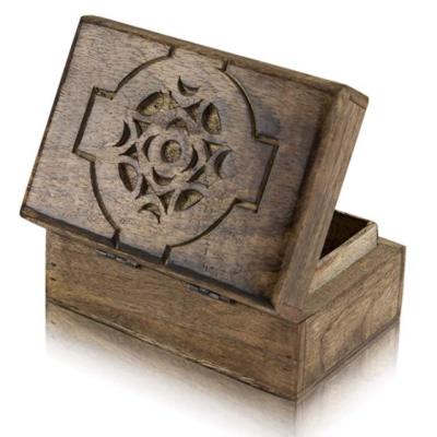 China Handmade Wooden Packaging Box Gift And Craft Vintage Imitation for sale