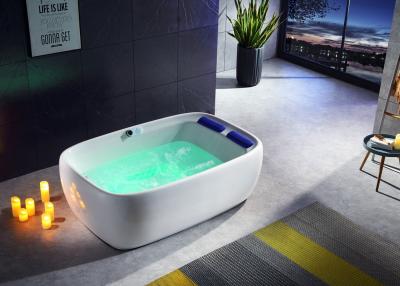 China European Style Hot Tub With One Piece Led Strip For  2 Person  for sale