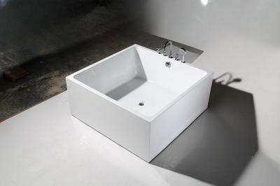 China 1200mm Square Shape Bathtub With Slim Edge  for sale