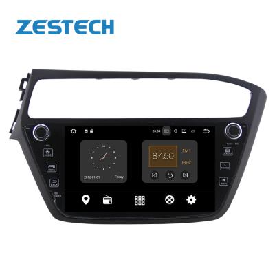 China ZETSTECH Android 10.0 2018 System For Hyundai I20 Car Radio 1024*600 Screen Capacitive Gps wifi 16GB/32GB for sale