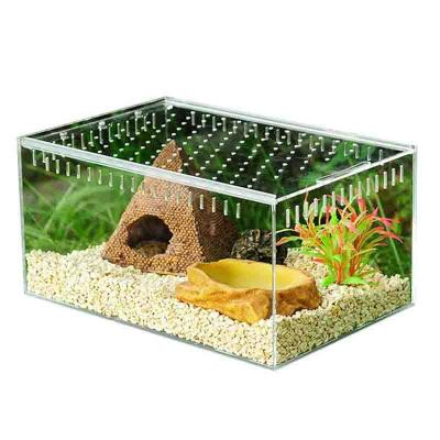 China China Viable Manufacturer Custom Transparent Luxury Clear Acrylic Hamster Cage for sale