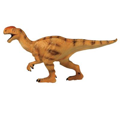 China 3D Model Kids Dinosaur Walk Toys Plastic Figures Soft Rubber Crazy Animal Toys For Amusement Park Museum for sale