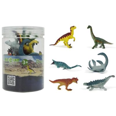 China Figure Playset of Mini Animal Model Prehistoric Animals A Wholesale 6pcs/set OEM for sale